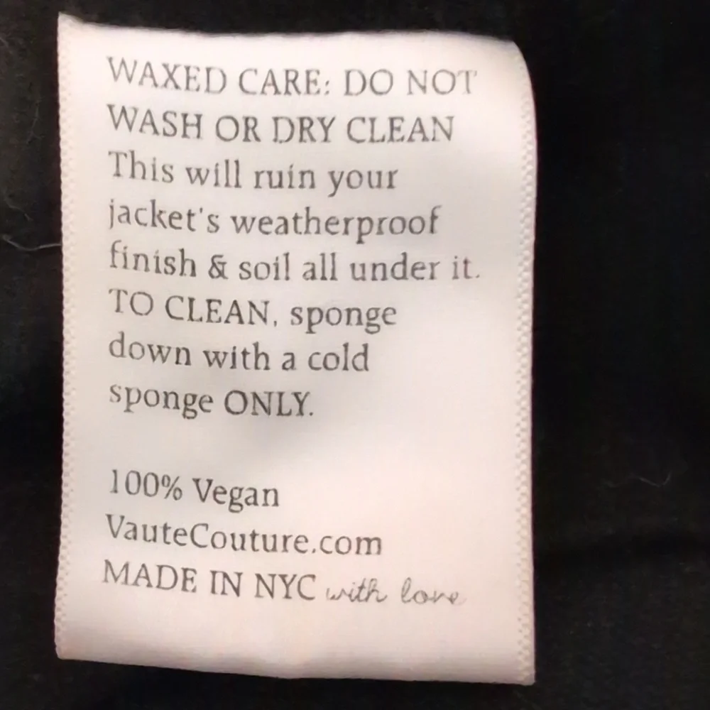 Vaute Couture Black Jacket S - Picture 4 of 5